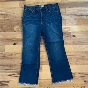 Madewell Size 29 Cali Demi Boot Women's Blue Jeans, size 29.